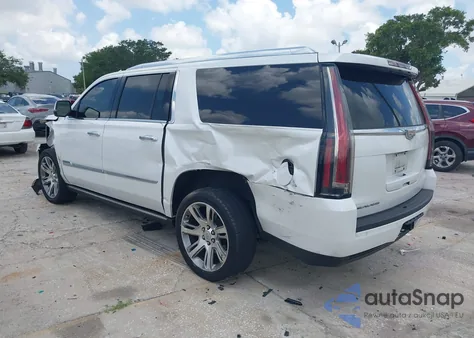 2016 Cadillac Escalade Esv Premium Collection z USA, uszkodzony, nr VIN 1GYS3JKJ3GR230952